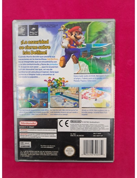 6-6-167927-2-Videojuego GameCube Super Mario Sunshine