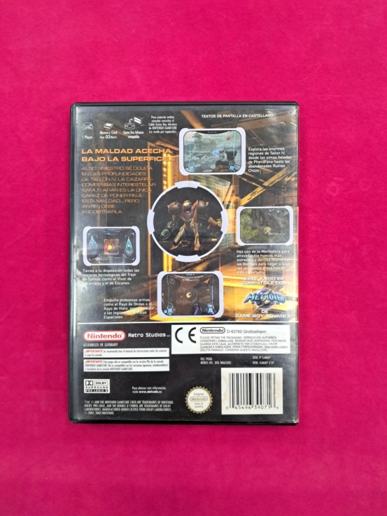 6-6-167928-2-Videojuego GameCube Metroid Prime 