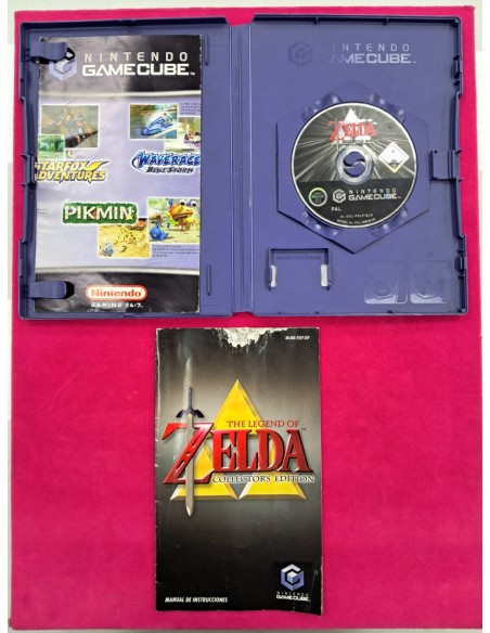 6-6-167932-2-Videojuego GameCube Legend of Zelda Collectors Edition 