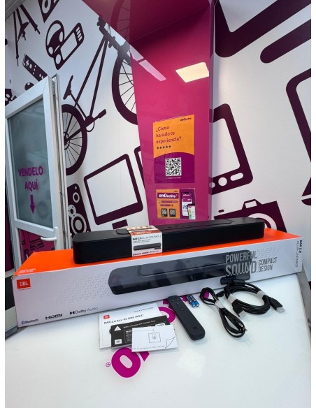 9-9-74823-1-Barra Sonido Jbl Bar 2.0 All In One Mk2 (sin Uso)