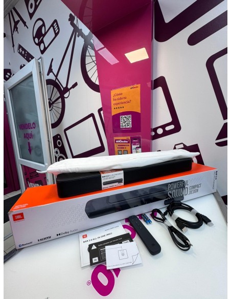 9-9-74823-2-Barra Sonido Jbl Bar 2.0 All In One Mk2 (sin Uso)