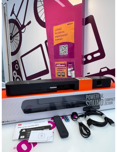 9-9-74823-3-Barra Sonido Jbl Bar 2.0 All In One Mk2 (sin Uso)