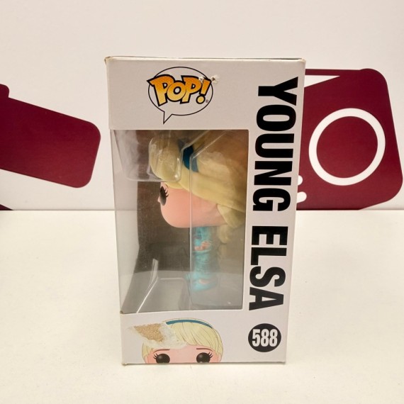 8-8-76615-2-Bebé y juguetes Young Elsa 588 Funko Pop Frozen II