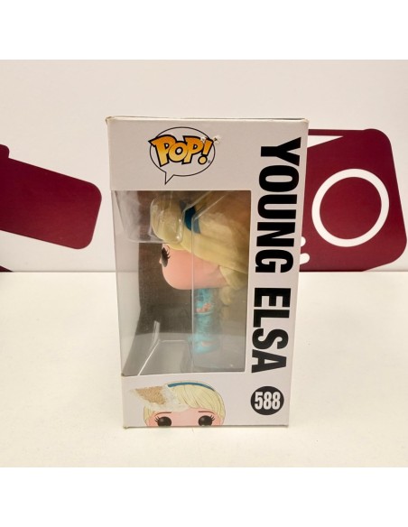 8-8-76615-2-Bebé y juguetes Young Elsa 588 Funko Pop Frozen II