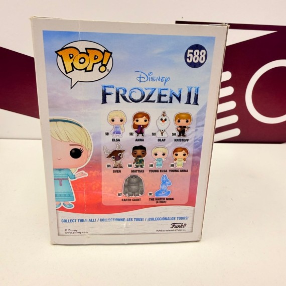 8-8-76615-3-Bebé y juguetes Young Elsa 588 Funko Pop Frozen II