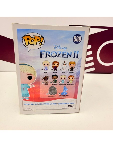 8-8-76615-3-Bebé y juguetes Young Elsa 588 Funko Pop Frozen II