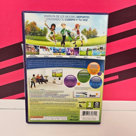8-8-76661-2-Videojuego Xbox 360 Kinect Sports 2º temporada
