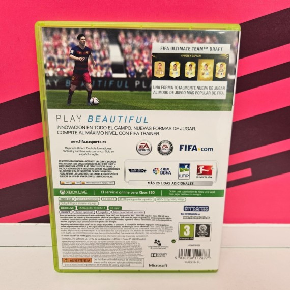 8-8-76814-2-Videojuego Xbox 360 FIFA 16