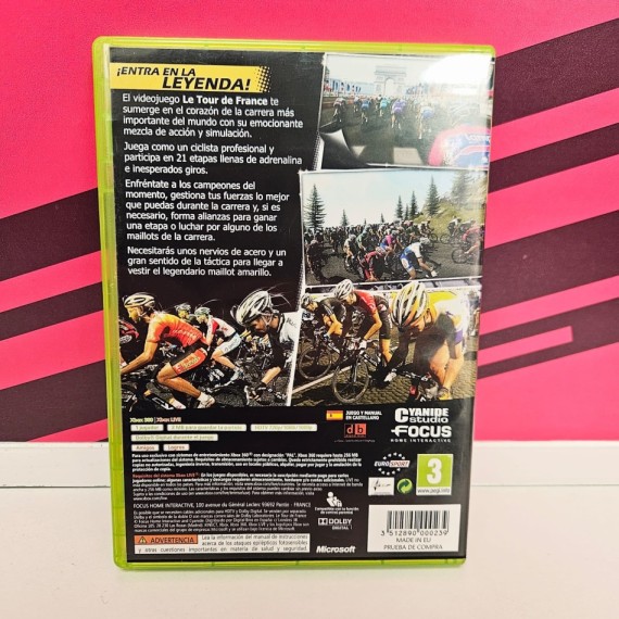 8-8-76819-2-Videojuego Xbox 360 Le Tour de France