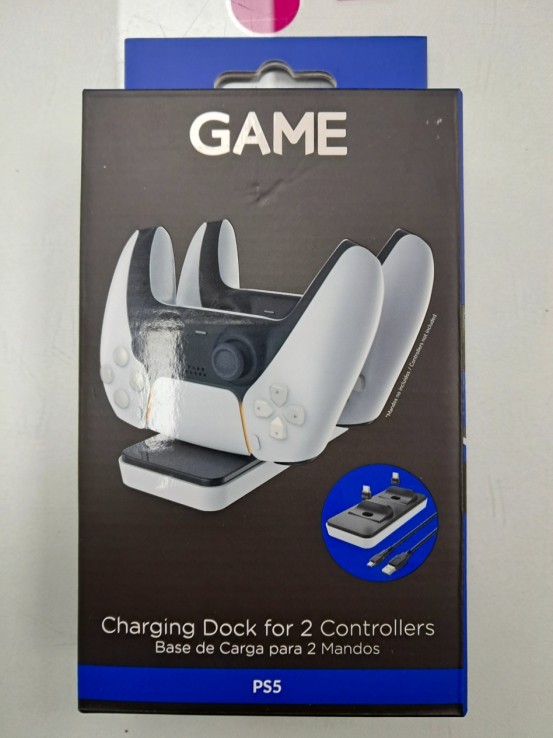 6-6-167958-1-Accesorio Cargador Doble Mandos Ps5(sin Uso)