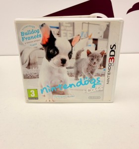 8-8-76640-1-Videojuego Nintendo DS Nintendogs Cats: Bulldog Francés y Nuevos Amigos