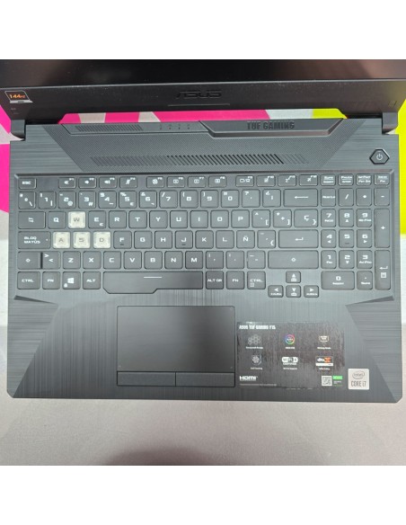 7-7-85851-2-Ordenador Portátil Asus FX506 i7-10750H 16GB Ram 512GB SSD GTX 1660TI 15 W10 B