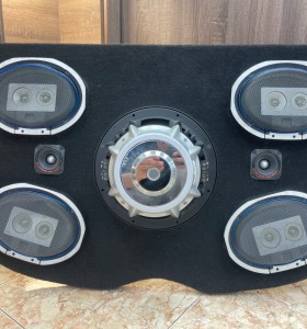 1-1-270310-1-Subwoofers Twitter 2 Conjunto Altavoces JBL T595 Bandeja Maletero Qashqai