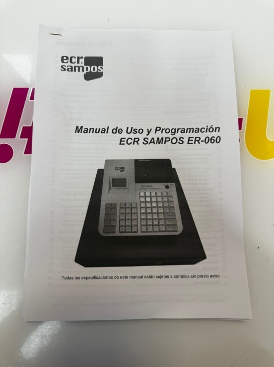 9-9-73221-7-Componentes Caja Registradora ECR Sampos ER-060S