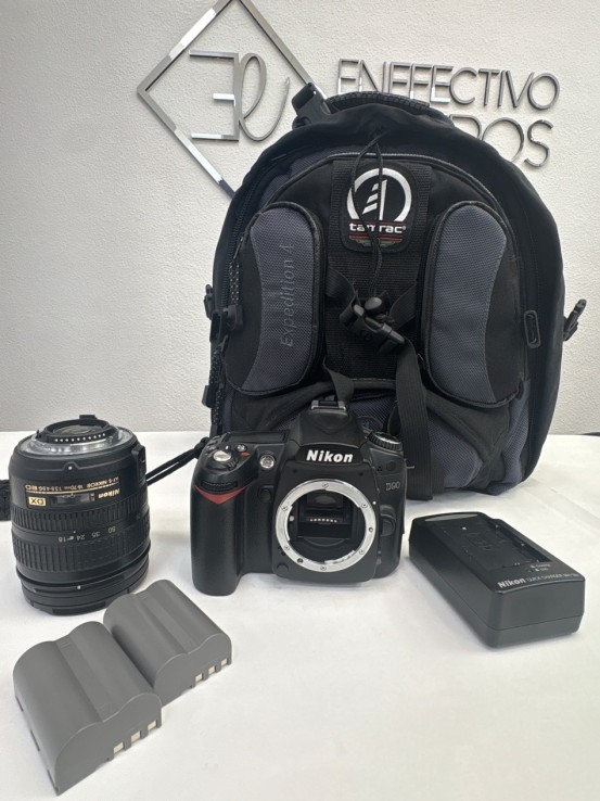 1-1-270344-1-Cámara Digital Réflex Nikon D90 Objetivo 18-70mm