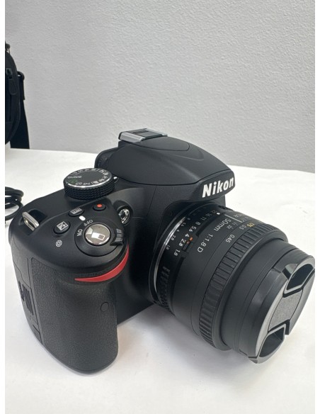 1-1-270342-2-Cámara Digital Réflex Nikon D3200 Objetivo 50mm