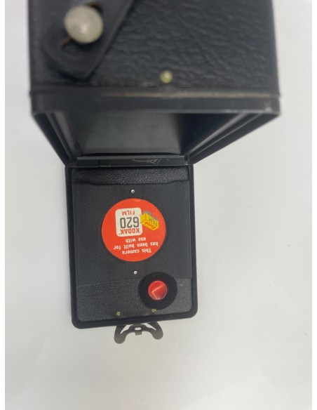 1-1-270426-3-Cámara Gran Formato Kodak Brownie Target Six-20 De Los Años 50 