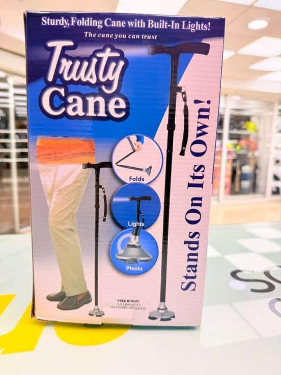 8-8-76715-6-Bastón Bastón Plegable con Luces