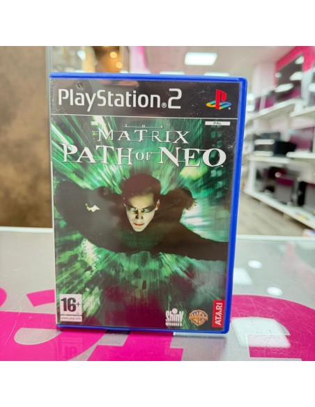 7-7-85875-1-Videojuego PS2 The Matrix Path Of Neo