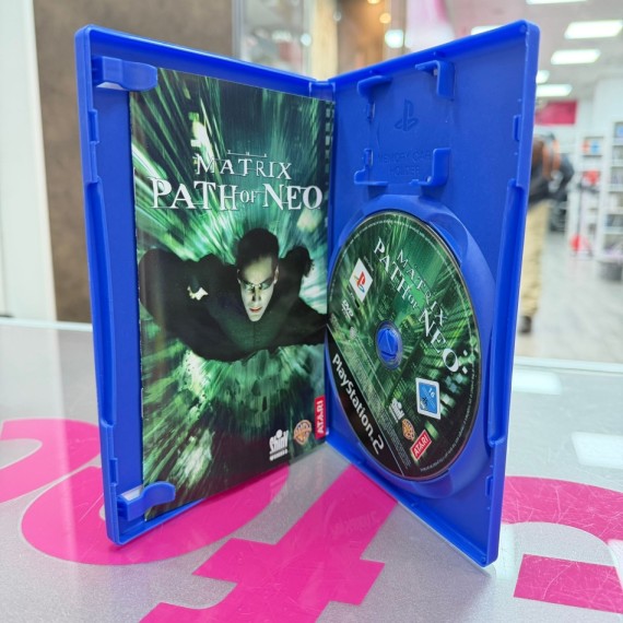 7-7-85875-2-Videojuego PS2 The Matrix Path Of Neo