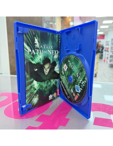 7-7-85875-2-Videojuego PS2 The Matrix Path Of Neo