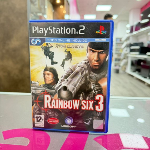 7-7-85884-1-Videojuego PS2 Rainbow Six 3