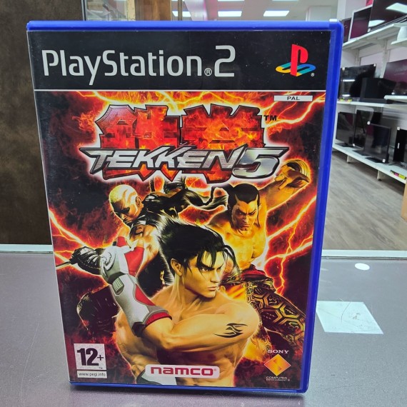 7-7-85898-1-Videojuego PS2 Tekken 5