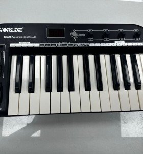 6-6-168035-1-Equipo Grabación Teclado Midi Worlde Ks25a 2