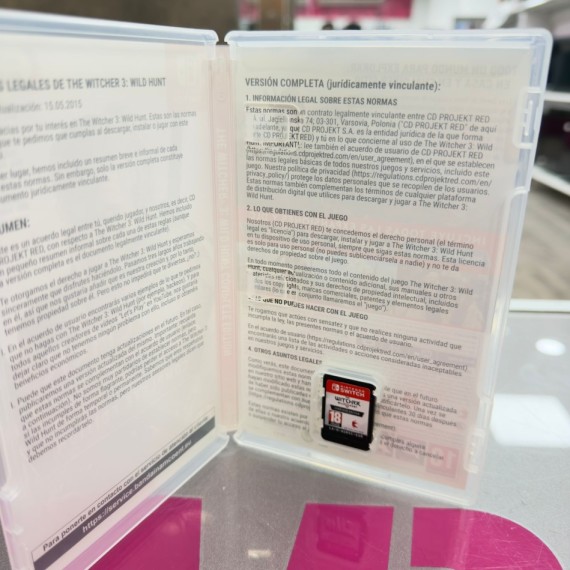 7-7-85999-2-Videojuego Nintendo Switch The witcher wild hunt complete edition