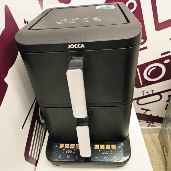 8-8-76806-5-Freidora freidora de aire jocca 2814 doble cesta (10L) 2200w