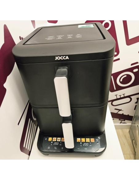 8-8-76806-5-Freidora freidora de aire jocca 2814 doble cesta (10L) 2200w