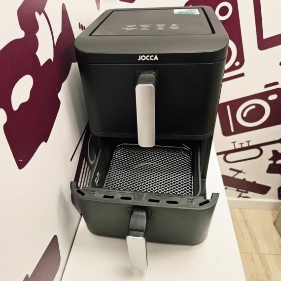 8-8-76806-6-Freidora freidora de aire jocca 2814 doble cesta (10L) 2200w