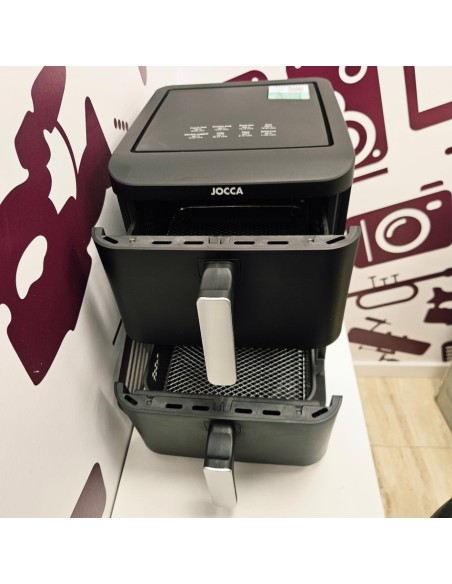 8-8-76806-7-Freidora freidora de aire jocca 2814 doble cesta (10L) 2200w