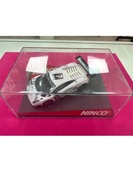 6-6-168022-1-Vehiculo Juguete Scalextric Ninco Lamborghini Gallardo BlancPain