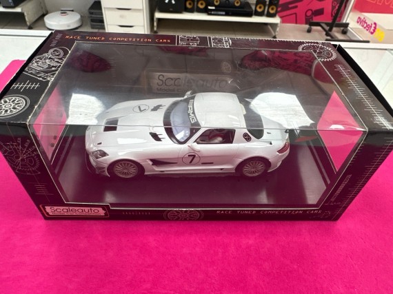 6-6-168023-1-Vehiculo Juguete Scalextric SCALEAUTO SC-6014 SLOT CAR MERCEDES BENZ SLS GT3