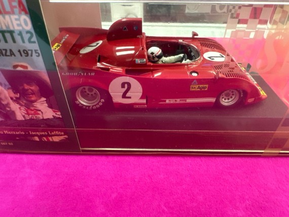 6-6-168019-2-Vehiculo Juguete Scalextric Alfa Romeo 33TT12 1º 1000Km Monza 1975