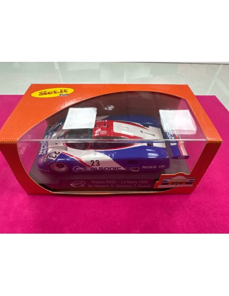 6-6-168017-1-Vehiculo Juguete Scalextric Nissan R89C - Le mans 1989