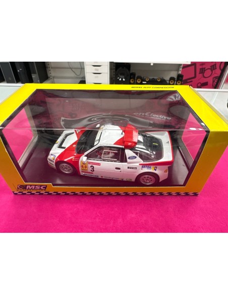 6-6-168014-1-Vehiculo Juguete Scalextric Model Slot Competition Ford RS Marlboro Principe Asturias 1986