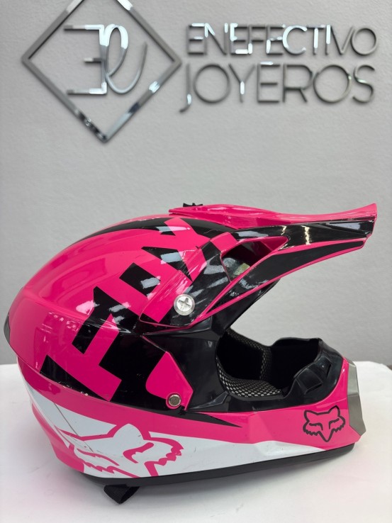 1-1-270418-5-Casco Off Road Fox Fmvss 218Dot Talla S Rosa