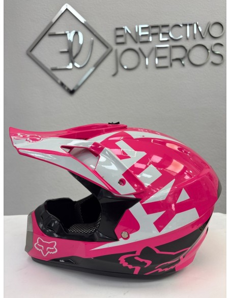 1-1-270418-6-Casco Off Road Fox Fmvss 218Dot Talla S Rosa