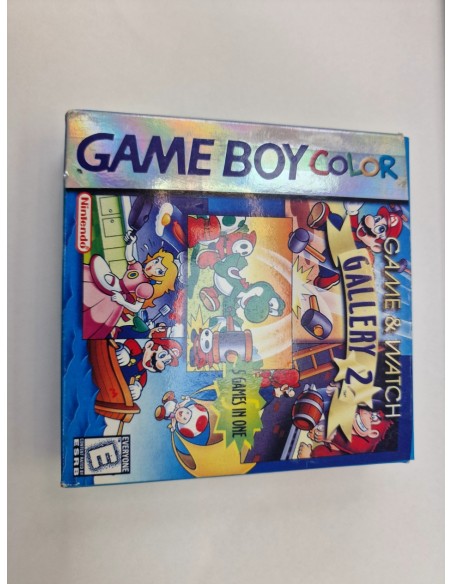 1-9-64532-1-Videojuego Gameboy color Game Watch Gallery 2 repro