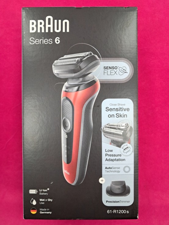 6-6-168067-1-Afeitadora Electrica Braun Series 6 (sin Uso)