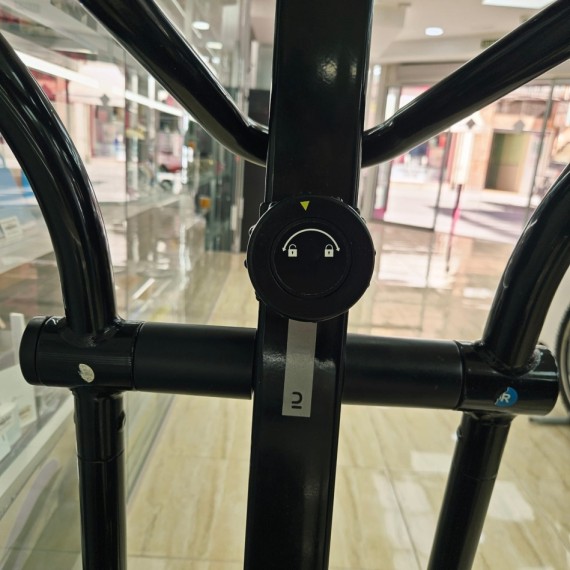 8-8-76929-7-Bicicleta Eliptica domyos 540 Autoalimentada,conectada con Kinomap