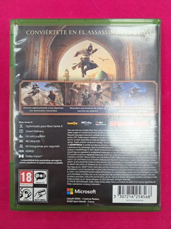 6-6-168110-2-Videojuego Xbox Series X Assasins Creed Mirage