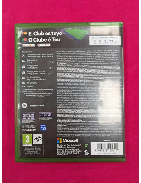 6-6-168109-2-Videojuego Xbox Series X FC 26