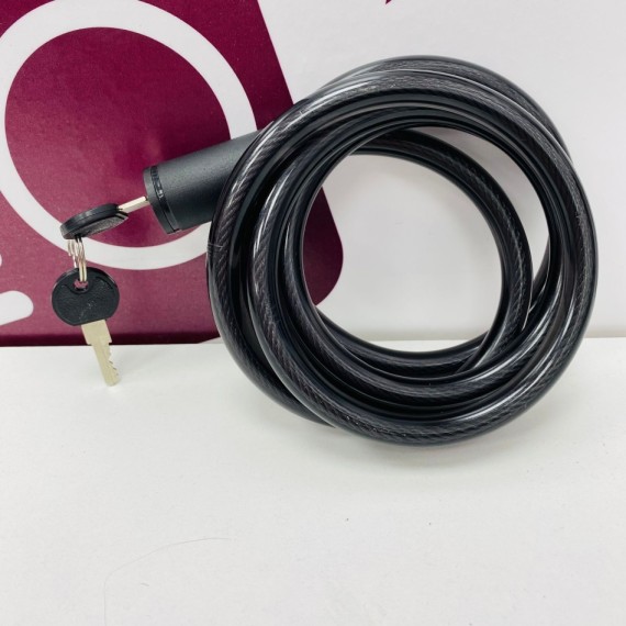 8-8-76885-1-Candado Para bicicleta, patinete, moto. con llaves