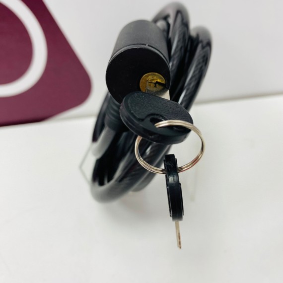 8-8-76885-2-Candado Para bicicleta, patinete, moto. con llaves