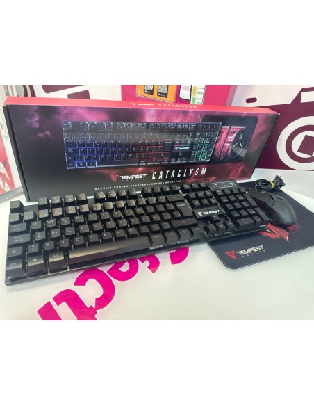 9-9-76676-1-Kit Teclado Y Ratón Tempest Cataclyms
