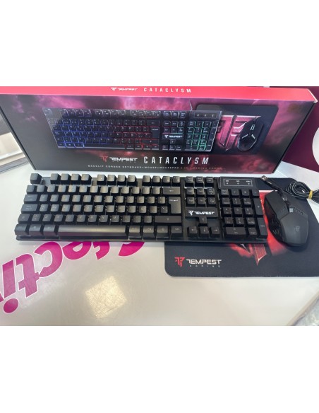 9-9-76676-2-Kit Teclado Y Ratón Tempest Cataclyms