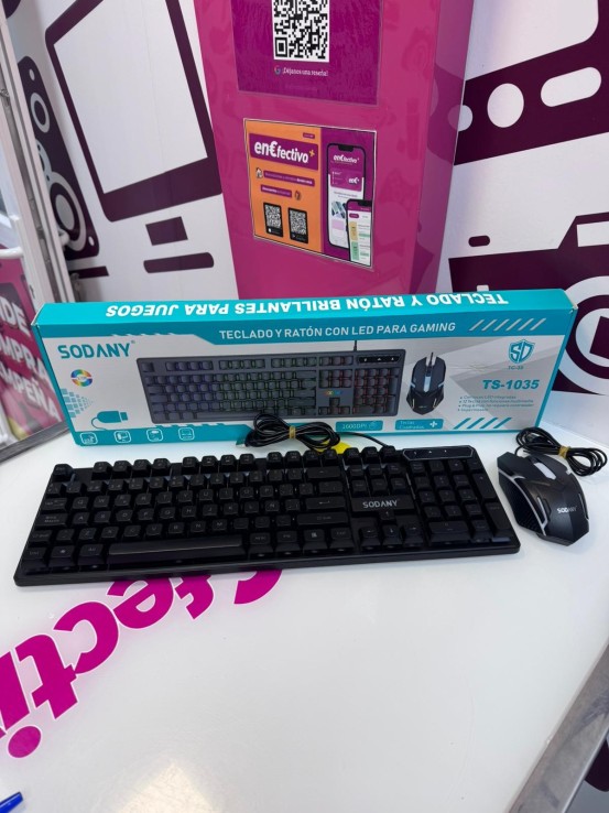 9-9-76518-1-Kit Teclado Y Ratón TS-1035